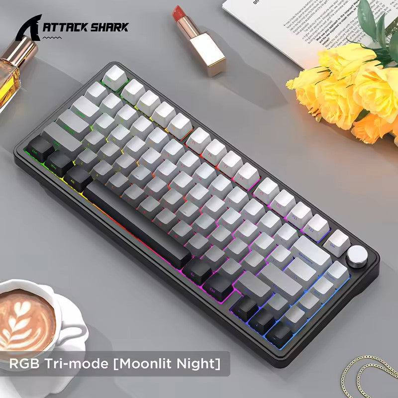 Attack Shark X85 Mechanical Wireless Gaming Keyboard RGB