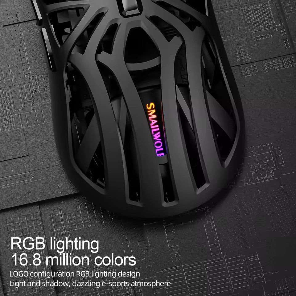 SMAILWOLF RS8 Bluetooth Gaming mouse - three-mode connection
