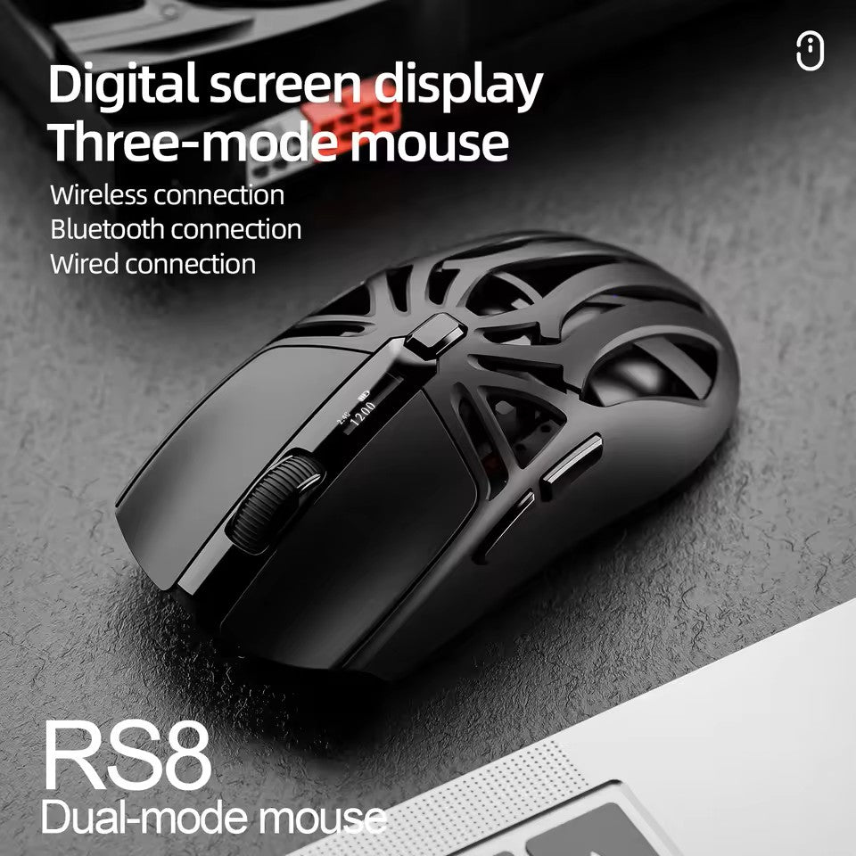 SMAILWOLF RS8 Bluetooth Gaming mouse - three-mode connection