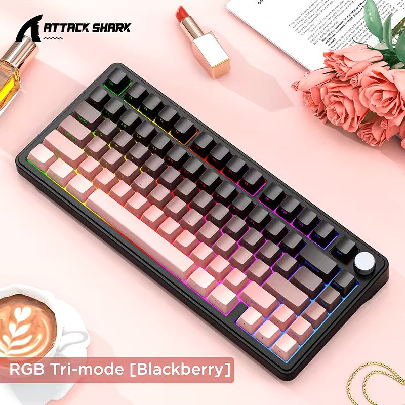 Attack Shark X85 Mechanical Wireless Gaming Keyboard RGB