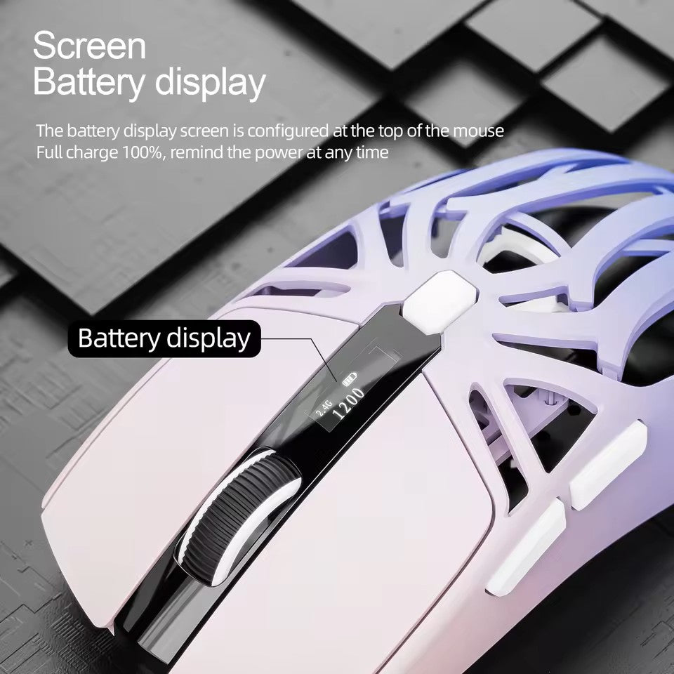 SMAILWOLF RS8 Bluetooth Gaming mouse - three-mode connection