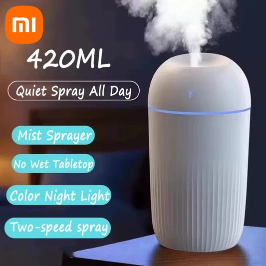Xiaomi 420ml Air Humidifier Home Aroma Diffuser with LED